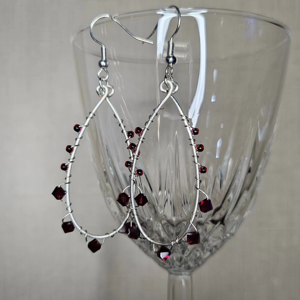 🍷🍫 Earrings - Picture 2 of 2